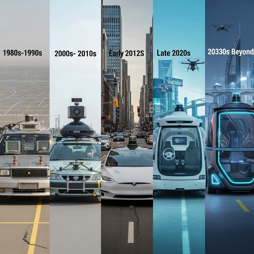 Evolution of Autonomous Vehicles
