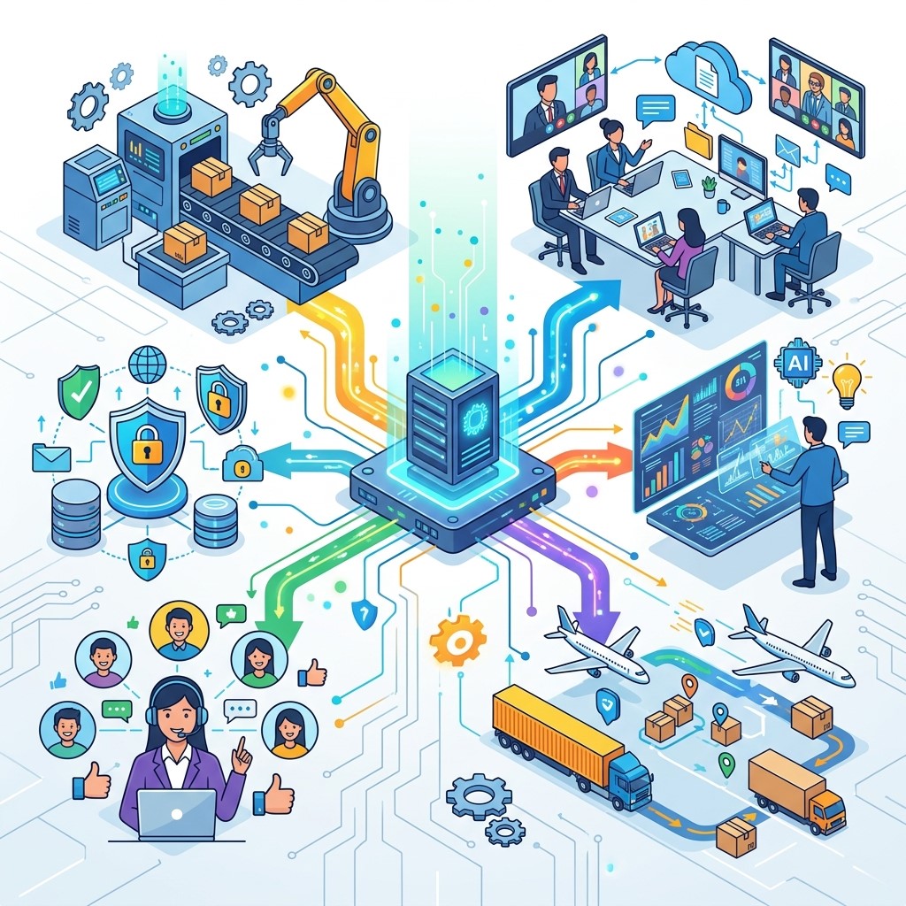  IT Computer Systems Improve Business Productivity